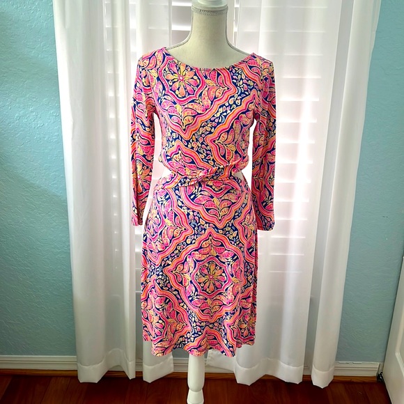EUC Lilly Pulitzer Pippa Cut Out Dress - Picture 2 of 8